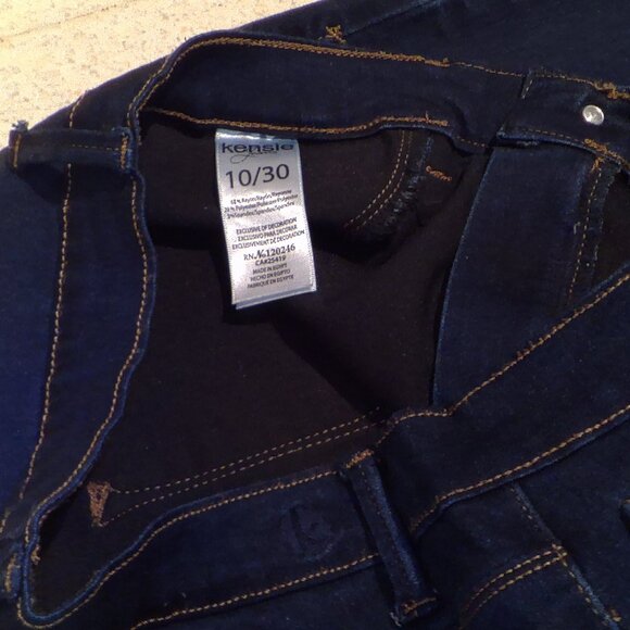 Women's *KENSIE* Blue Denim Jeans - 10/30 *Made in Egypt* - Mint As New - Picture 6 of 8